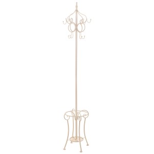 Hat stand Alexandra House Living White 25 x 49 x 25 cm