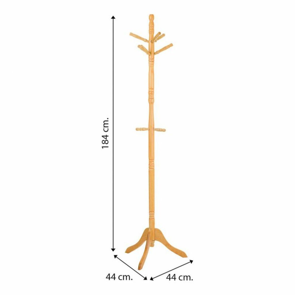 Hattestativ Alexandra House Living Honig 44 x 184 x 44 cm