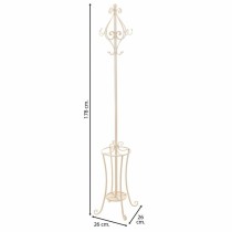 Hat stand Alexandra House Living White 26 x 38 x 26 cm