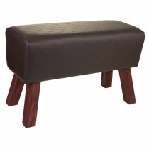 Stool Alexandra House Living PVC MDF Wood 30 x 47 x 72 cm