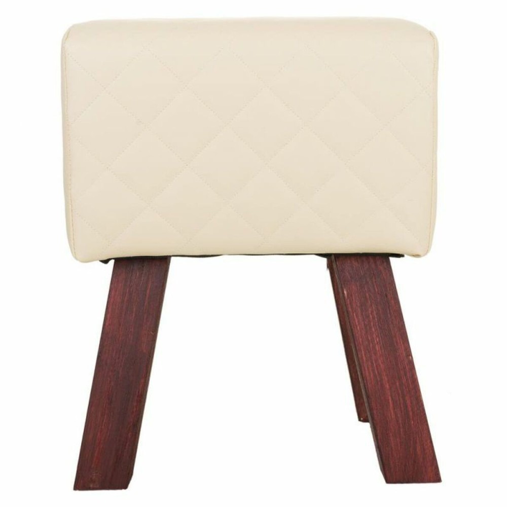 Stool Alexandra House Living PVC MDF Wood 30 x 47 x 36 cm