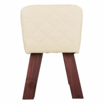 Hocker Alexandra House Living PVC Holz MDF 30 x 47 x 36 cm