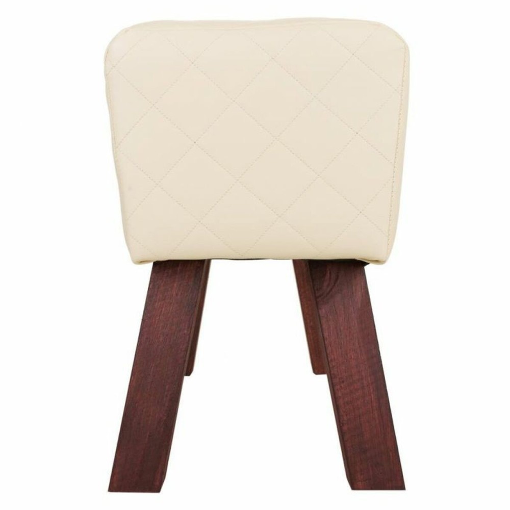 Stool Alexandra House Living PVC MDF Wood 30 x 47 x 72 cm