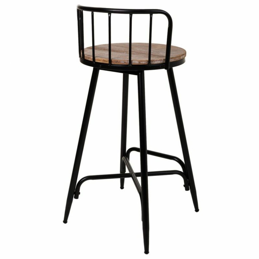 Tabouret Alexandra House Living Marron Fer Bois d'épicéa 41 x 88 x 41 cm