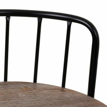 Stool Alexandra House Living Brown Iron Fir wood 41 x 88 x 41 cm