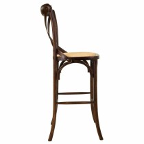 Tabouret Alexandra House Living Marron Rotin Bouleau 53 x 116 x 45 cm