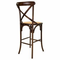 Tabouret Alexandra House Living Marron Rotin Bouleau 53 x 116 x 45 cm