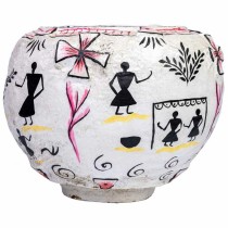 Vase Alexandra House Living Mango-Holz 27 x 27 x 27 cm