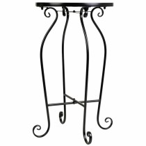 Flower Pot Stand Alexandra House Living Black Iron Tile 35 x 60 x 35 cm