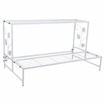 Flower Pot Stand Alexandra House Living White Iron 44 x 44 x 80 cm