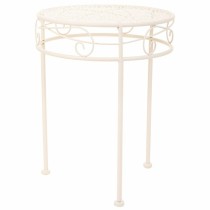 Flower Pot Stand Alexandra House Living White Metal Iron 30 x 120 x 30 cm