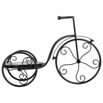 Blumentopfhalter Alexandra House Living Schwarz Eisen Kachel Fahrrad 23 x 36 x 53 cm