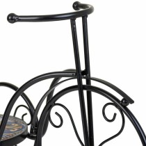 Sous-pot Alexandra House Living Noir Fer Carrelage Bicyclette 23 x 36 x 53 cm