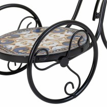 Flower Pot Stand Alexandra House Living Black Iron Tile Bicycle 23 x 36 x 53 cm