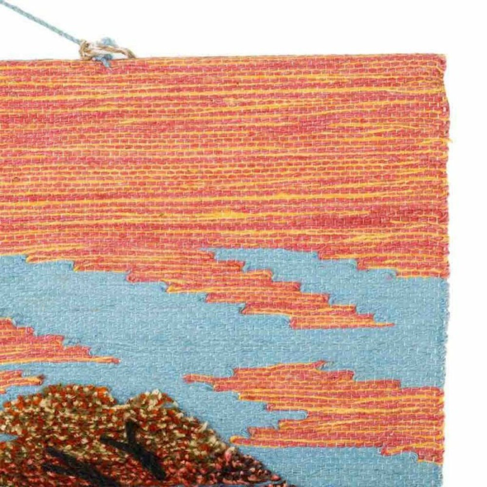 Tapestry Alexandra House Living Multicolour Jute 80 x 100 cm rural