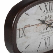 Horloge Murale Alexandra House Living Blanc Marron Métal 45 x 2 x 40 cm