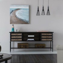 Painting Alexandra House Living Nature Canvas Fir wood 80 x 3 x 80 cm