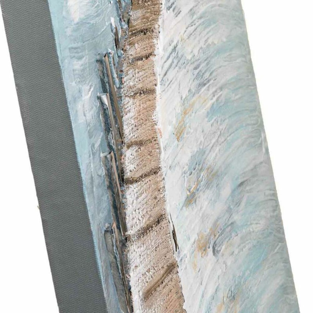 Bild Alexandra House Living Nature Leinwand Tannenholz 80 x 3 x 80 cm