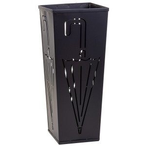 Umbrella stand Alexandra House Living Black 26 x 45 x 26 cm