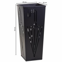 Umbrella stand Alexandra House Living Black 26 x 45 x 26 cm