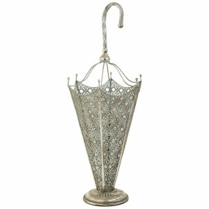 Umbrella stand Alexandra House Living Silver 29 x 81 x 34 cm