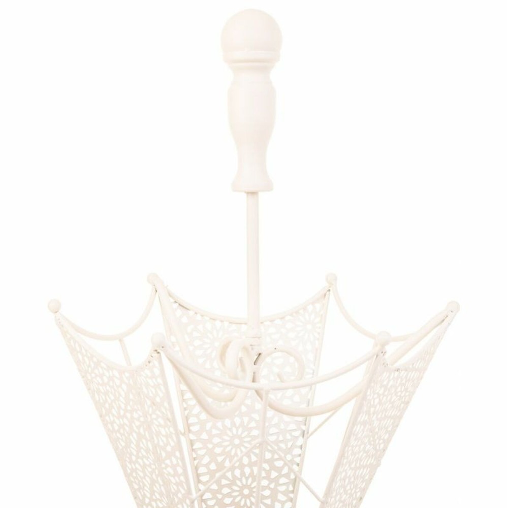 Umbrella stand Alexandra House Living White 25 x 48 x 20 cm