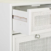 Shoe cupboard Alexandra House Living White 32 x 120 x 70 cm Grille