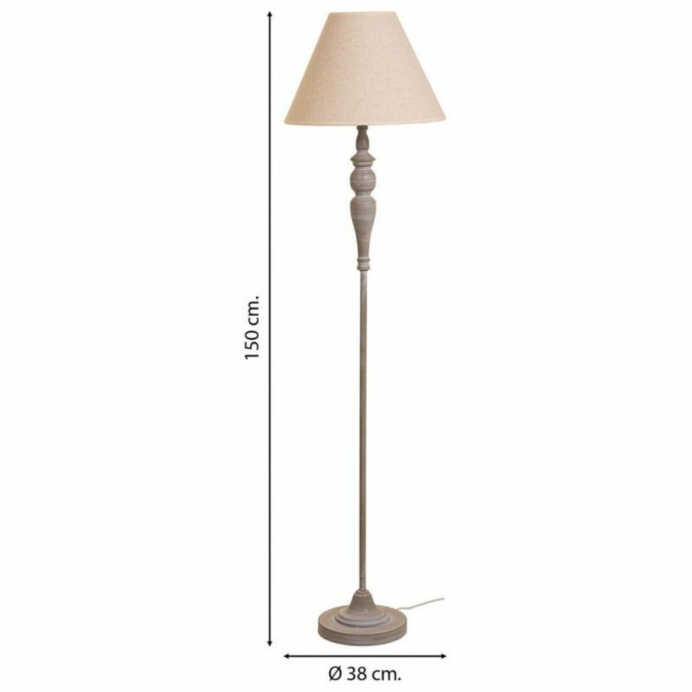 Floor Lamp Alexandra House Living White Grey 220-240 V 38 x 150 x 38 cm