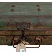 Decorative suitcase Alexandra House Living Brown Iron Traditional style 28 x 18 x 53 cm