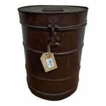 Decorative canister Alexandra House Living Brown Iron Traditional style 29 x 40 x 29 cm