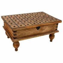 Truhe Alexandra House Living Braun Metall Mango-Holz 40 x 30 x 60 cm Handwerks-Stil