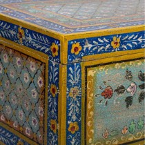 Chest Alexandra House Living Multicolour Mango wood 37 x 32 x 66 cm Traditional style