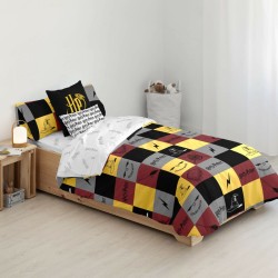 Housse de Couette Harry Potter Hogwarts Multicouleur 175 Fils 260 x 240 cm Lit king size