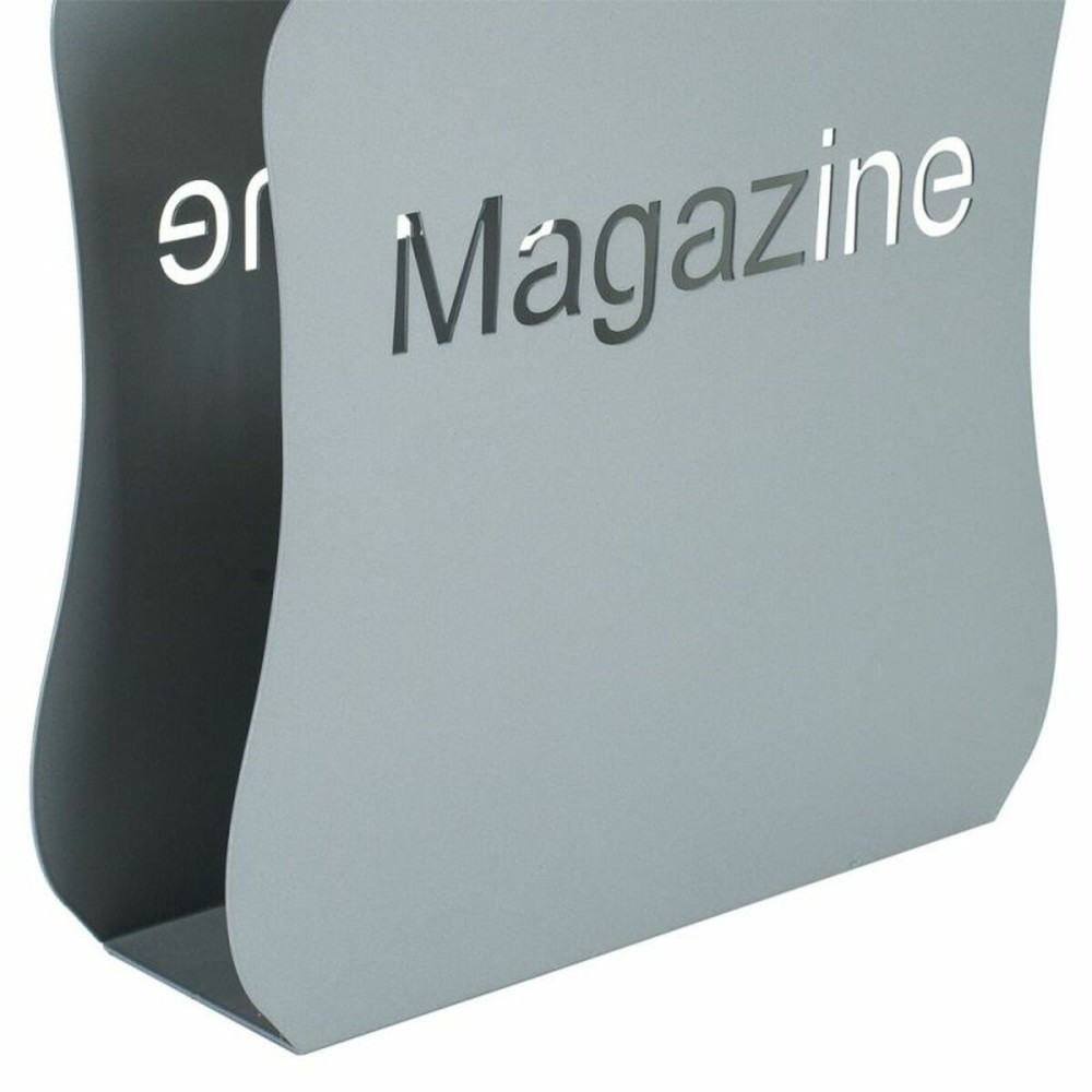 Magazine rack Alexandra House Living Grey Ironwork 8 x 38 x 26 cm