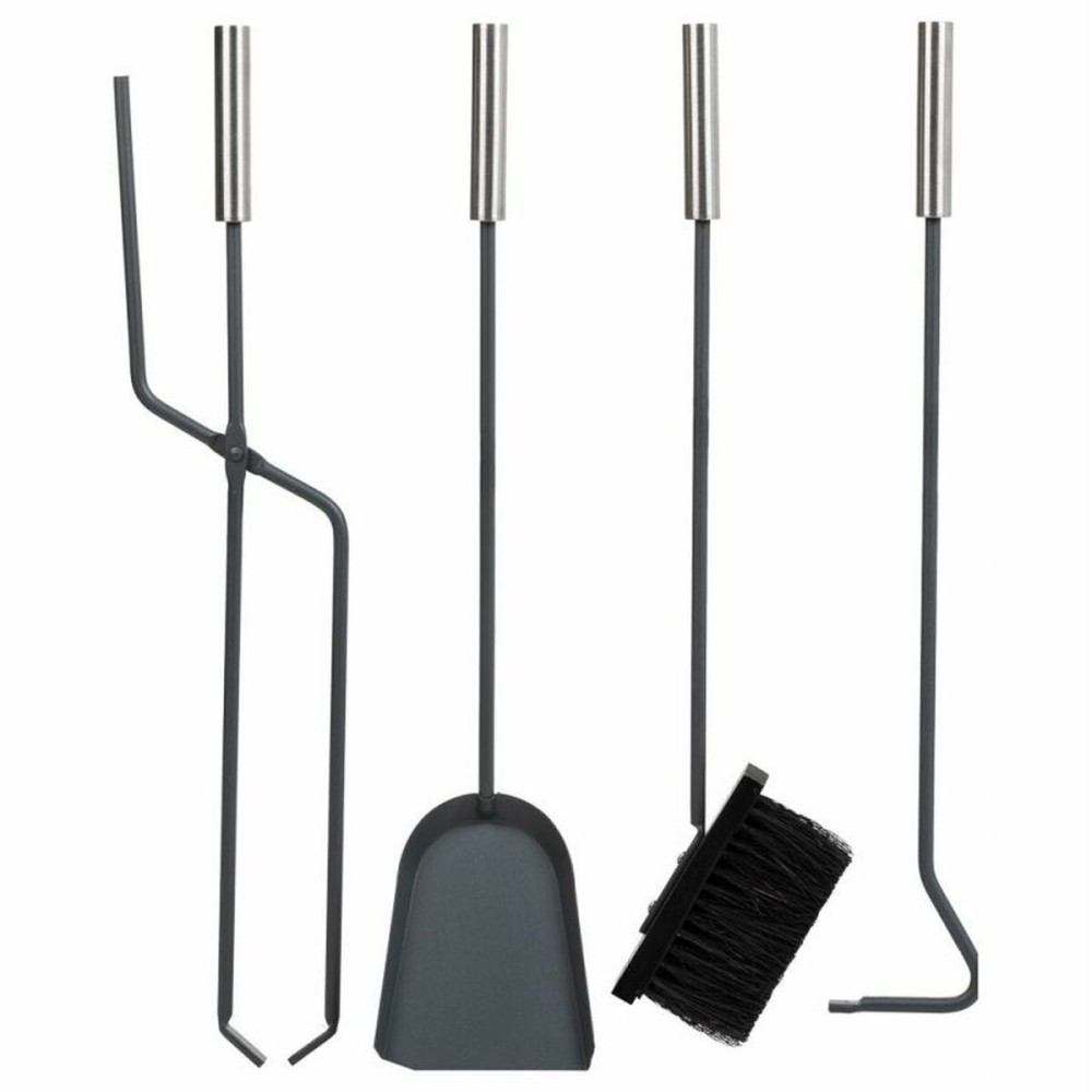 Fireplace Utensils Alexandra House Living Black Iron 22 x 68 x 22 cm