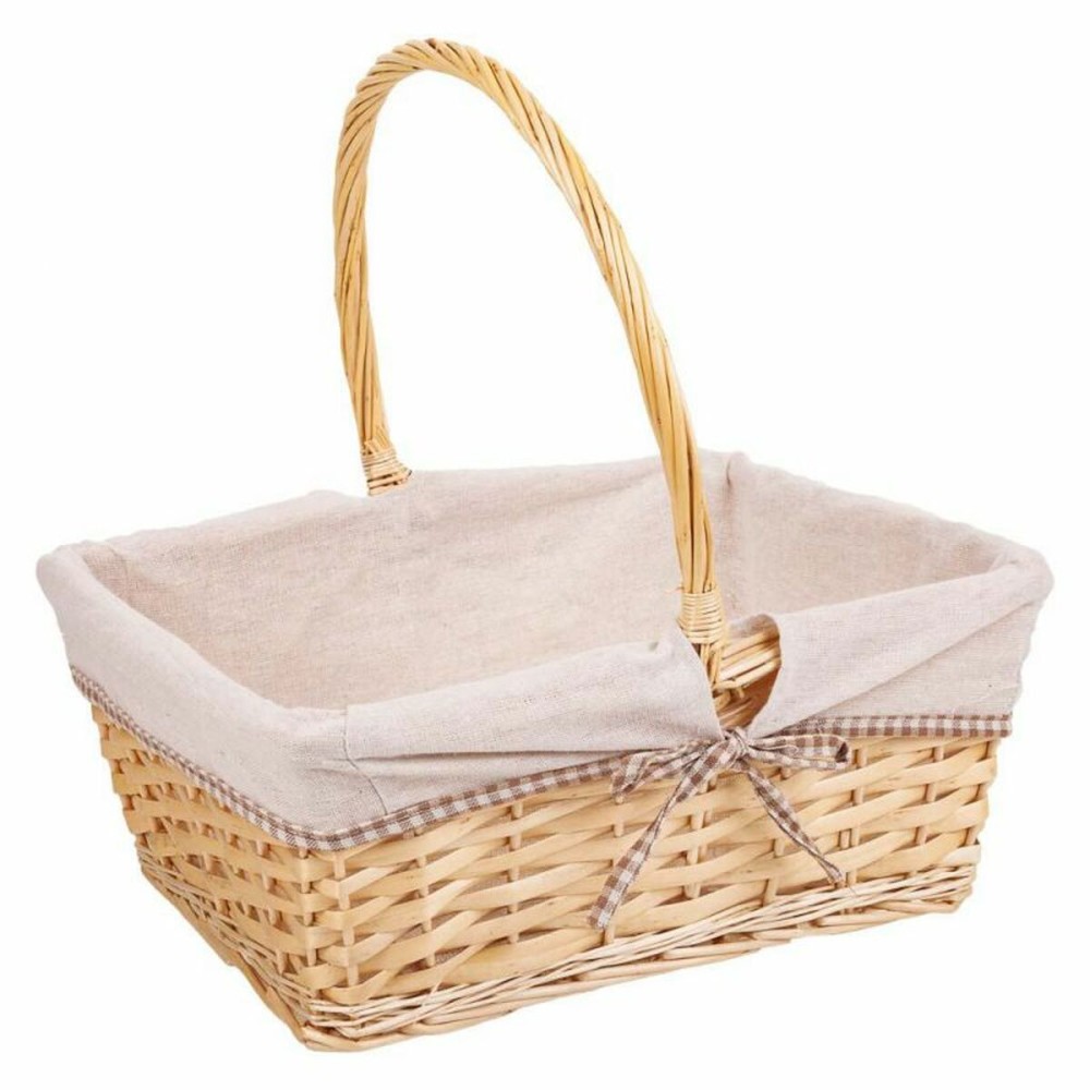 Basket set Alexandra House Living wicker Willow wood Natural 3 Pieces