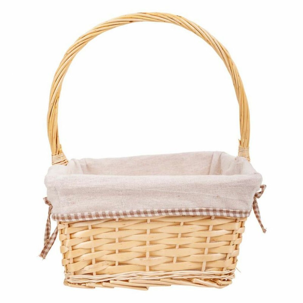 Basket set Alexandra House Living wicker Willow wood Natural 3 Pieces