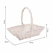 Set de basket Alexandra House Living osier Bois de saule 3 Pièces