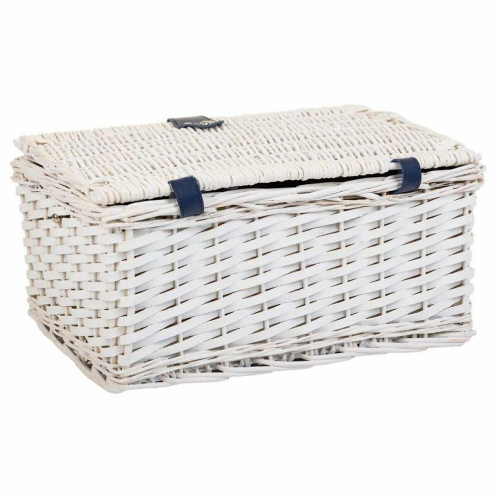 Picnic Basket Alexandra House Living White wicker