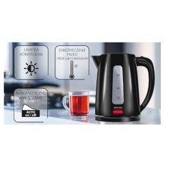 Kettle Mpm MCZ-112 Black Stainless steel 2200 W 1,7 L