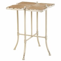 Centre Table Alexandra House Living White Metal Fir wood MDF Wood 48 x 66 x 48 cm