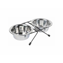 Dog Feeder Trixie Stainless steel Double