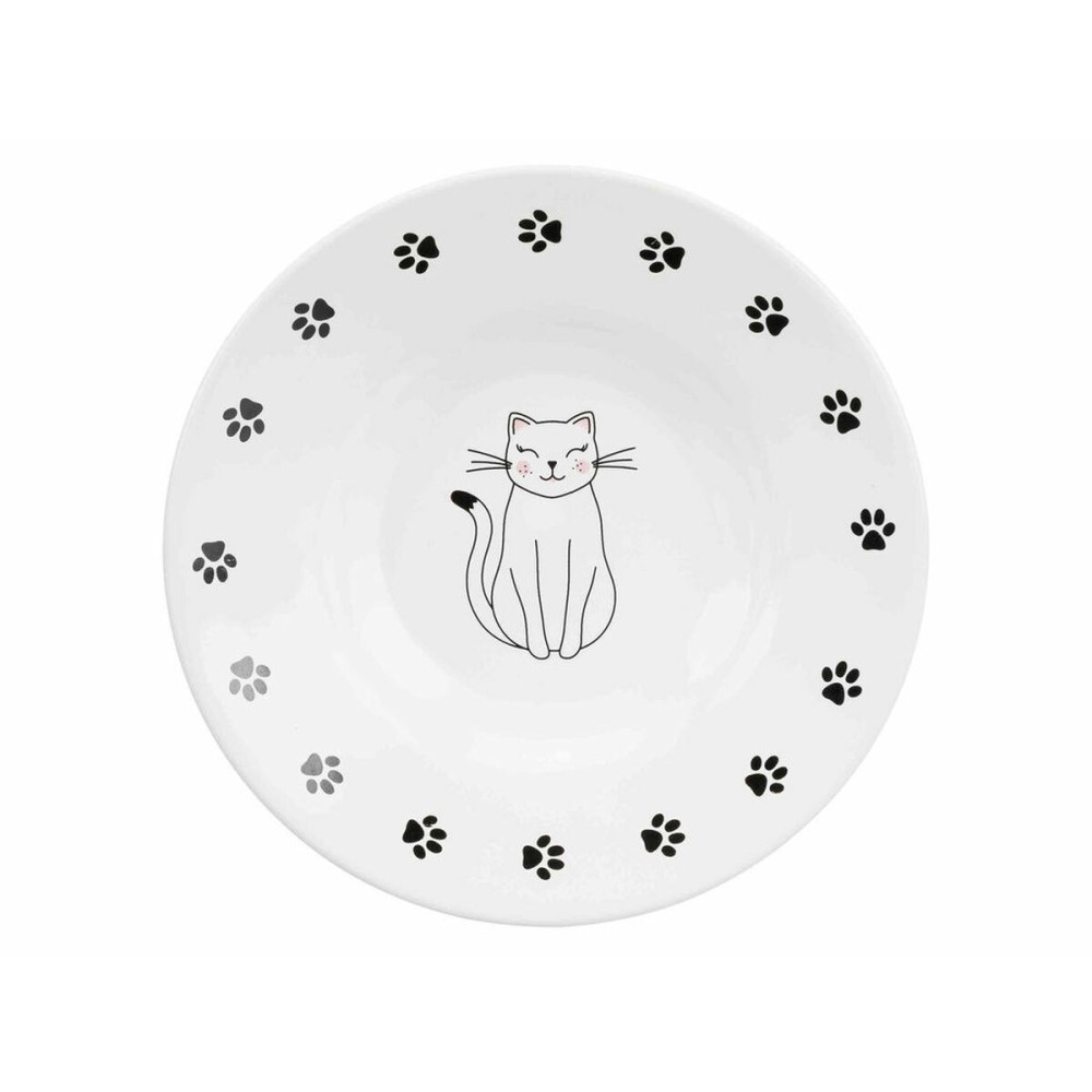 Mangeoire pour chats Trixie Blanc 15 cm