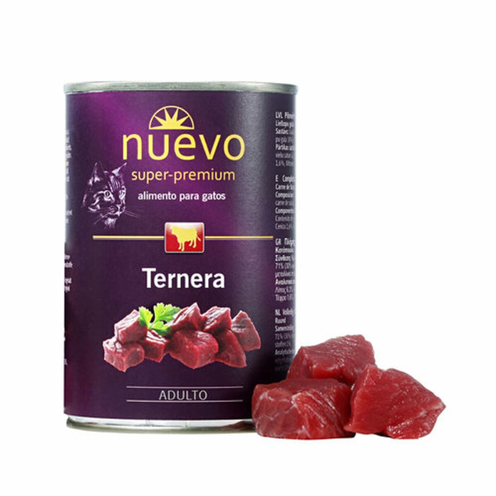 Cat food Nuevo Veal 2 Kg 400 gr