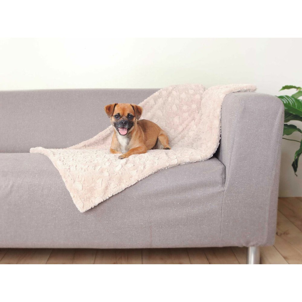 Decke für Haustiere Trixie Cosy Beige Plüsch 150 × 100 CM