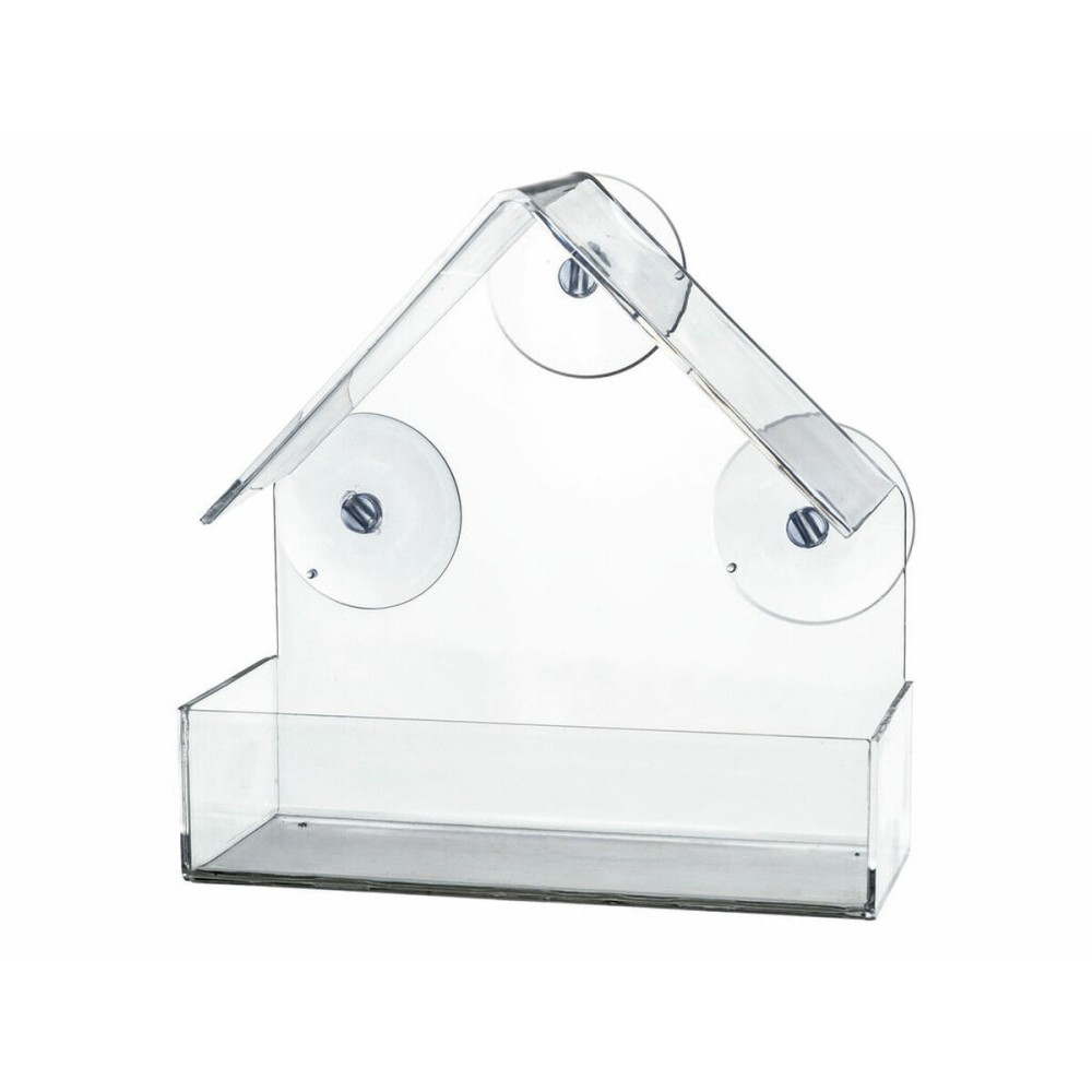 Vogelfutterhaus Trixie Durchsichtig 225 ml 15 × 15 × 6 CM