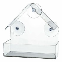 Vogelfutterhaus Trixie Durchsichtig 225 ml 15 × 15 × 6 CM