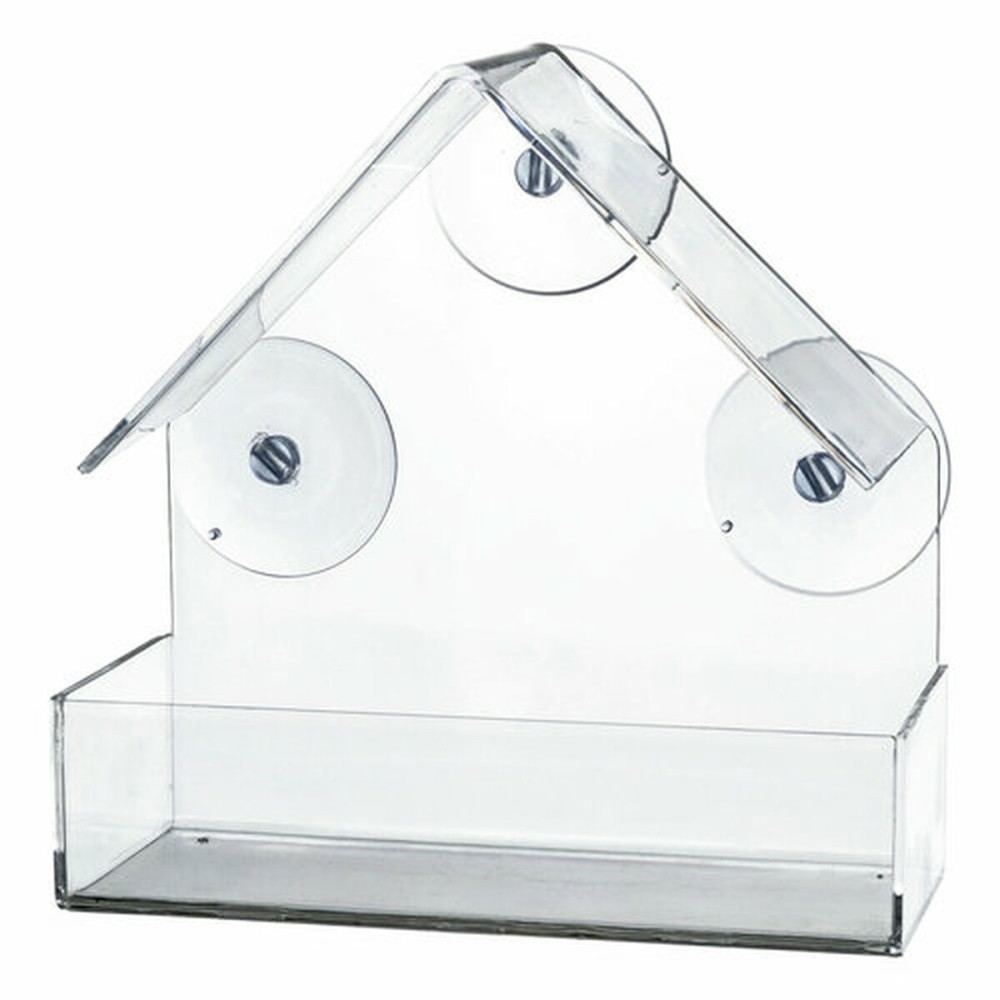 Bird feeder Trixie Transparent 225 ml 15 × 15 × 6 CM