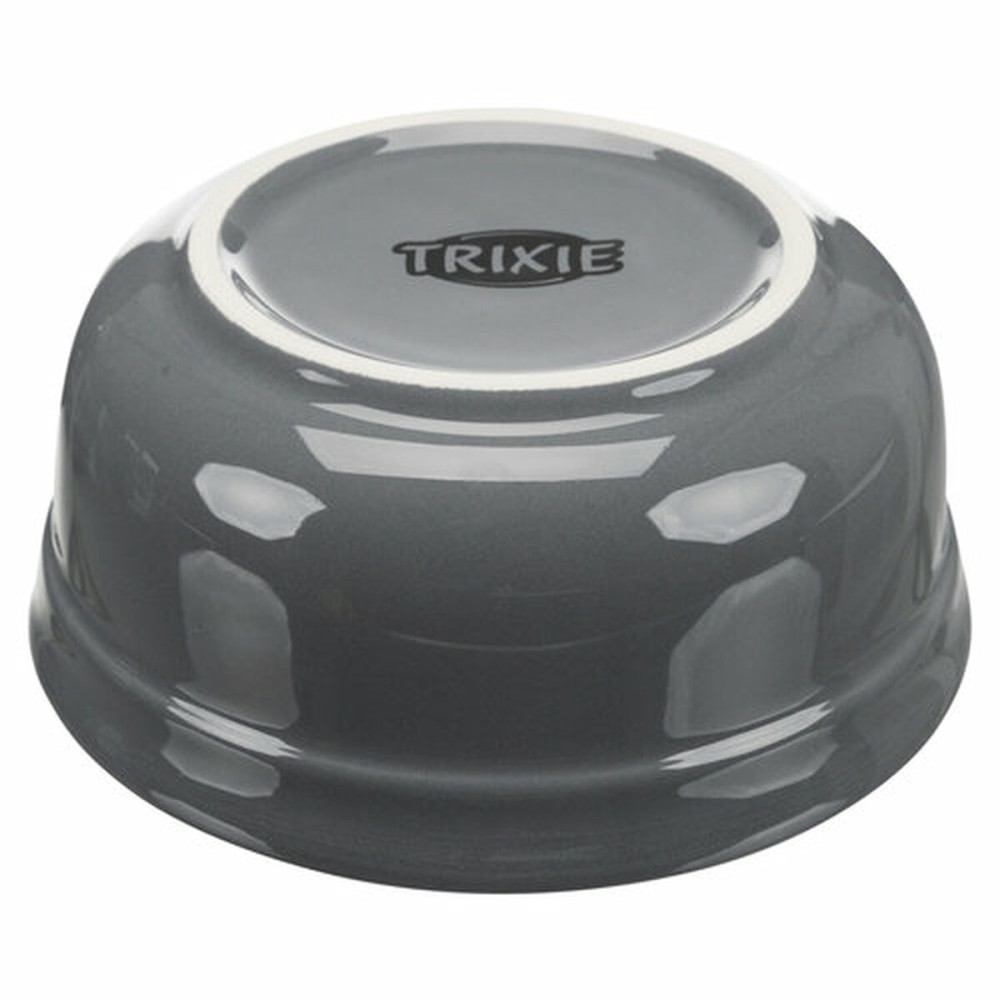 Dog Feeder Trixie Blue Grey Light grey Ceramic Ø 15 cm 2 x 600 ml (2 Units)