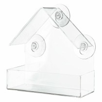 Vogelfutterhaus Trixie Durchsichtig 225 ml 15 × 15 × 6 CM